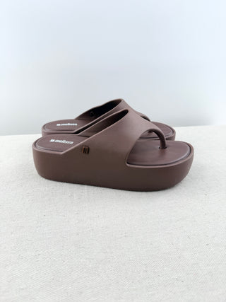 Melissa thong rubber platform sandals, 40