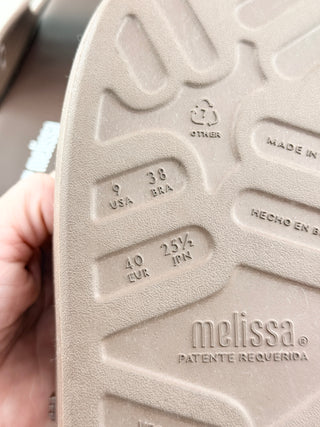 Melissa thong rubber platform sandals, 40
