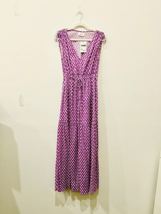 Xirena pattern sleeveless casual dress maxi, M