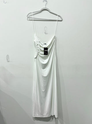 Zara casual cut out midi dress, L