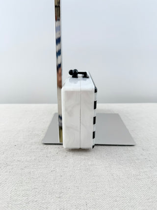 Edie Parker acrylic clutch bag