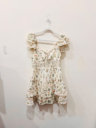 Alice & Olivia georgia floral mini dress, 4