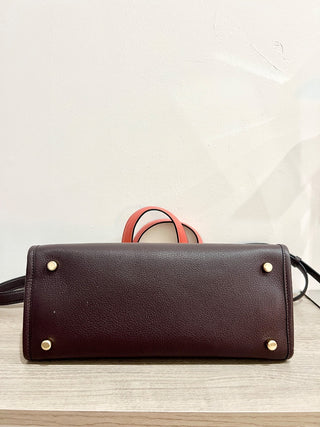 Coach floral and heart print CC medium bag