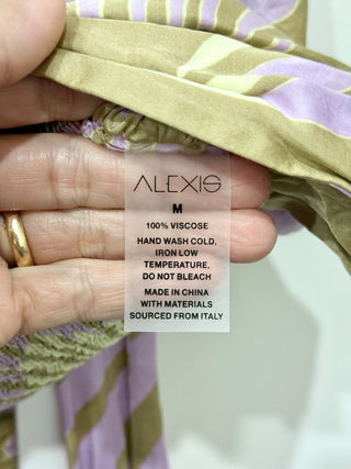 Alexis pattern set: top and shorts, M