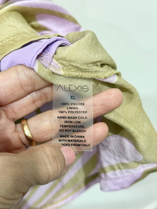 Alexis pattern set: top and shorts, M