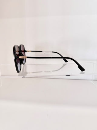 Dior So Stellaire Oversized Gradient Square Sunglasses 807YB Black