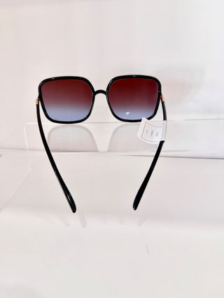 Dior So Stellaire Oversized Gradient Square Sunglasses 807YB Black