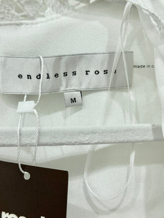 Endless rose eyelet trim 2 piece set top and skirt, M