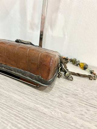 Maya Evangelista resin evening bag