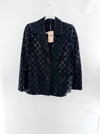 Peggy Jennings Sequined blazer, L