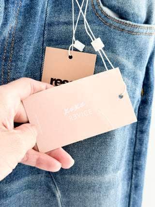 Revice Flare jeans with heart on butt, 30