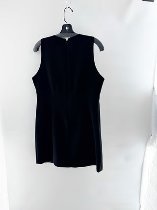 BeulaHStyle Black dress with ribbon embelishment, L