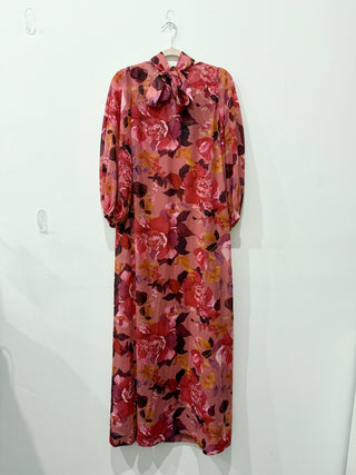 Mestiza New york luzon pattern maxi drss, S