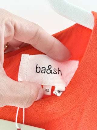 Ba&Sh mini dress with cut out, XS