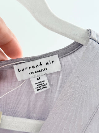 Current Air Los Angeles Shiny gray jumpsuit, M