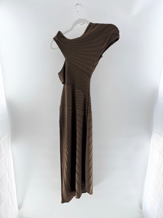 Cult Gaia cut out knit long dress, XS