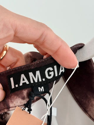 I. AM. GIA matching set top and pants, M top/L bottom