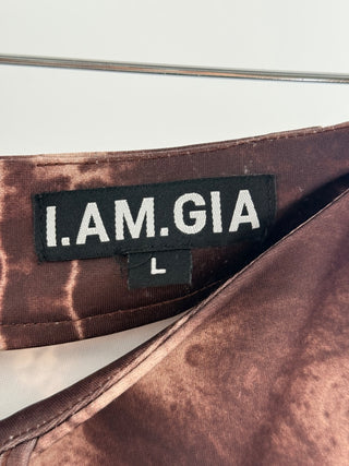 I. AM. GIA matching set top and pants, M top/L bottom