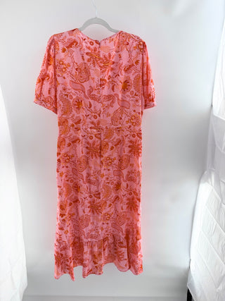 Cinq a sept floral faux wrap maxi dress, 14
