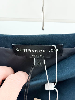 Generation love silk set sleeveless top and maxi skirt, XS