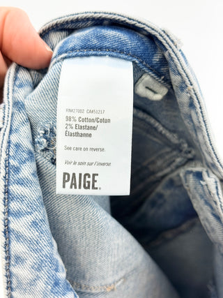 Paige wide leg jeans, 28