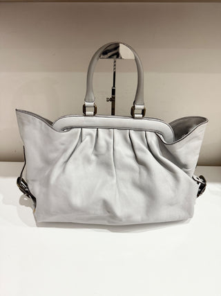 Fendi vintage large leather bag