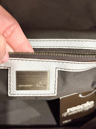 Fendi vintage large leather bag