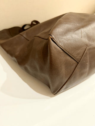 Celine cabas vertical large tote bag lamb leather