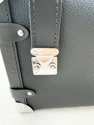 Louis Vuitton side trunk MM leather bag