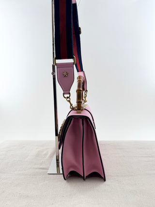 Gucci dionysus leather bamboo top handle bag