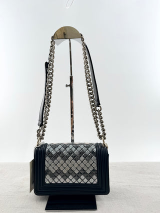 Chanel small brasserie mosaic boy bag