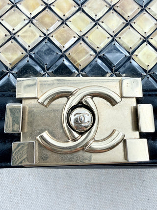 Chanel small brasserie mosaic boy bag