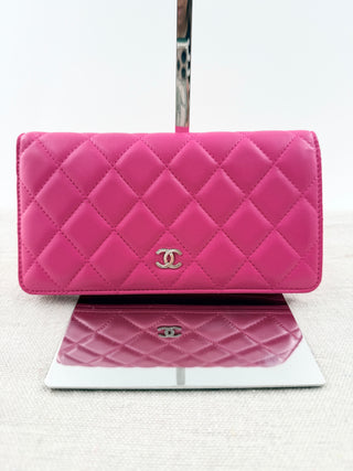Chanel L-yen leather wallet