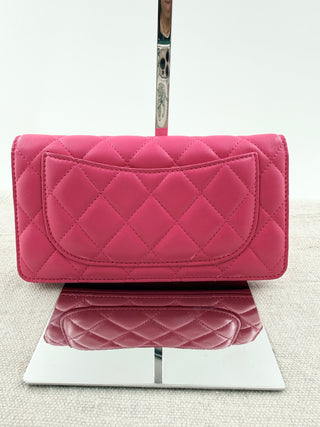 Chanel L-yen leather wallet