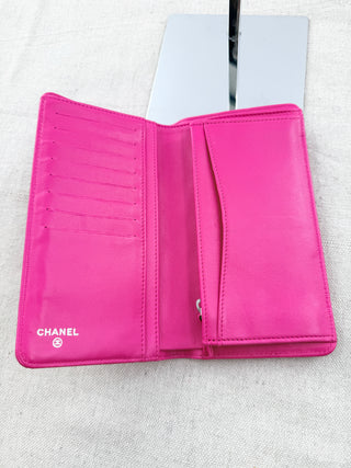 Chanel L-yen leather wallet