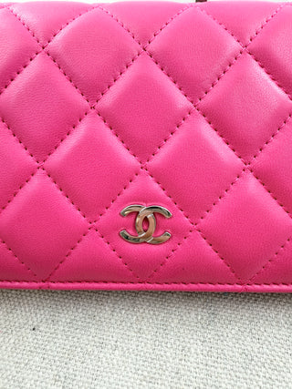 Chanel L-yen leather wallet