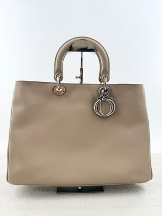 Dior diorissimo leather large tote bag