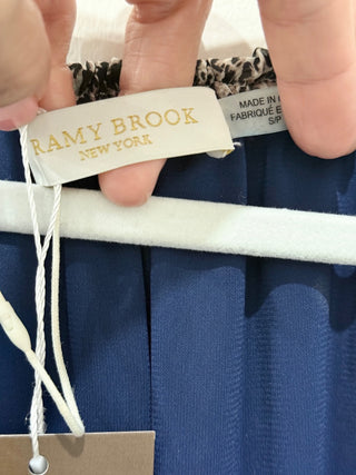 Ramy Brook 100% silk set: blouse and mini skirt, top s / bottom 4