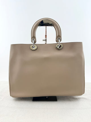 Dior diorissimo leather large tote bag