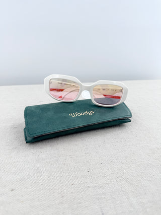Woodys sunglasses with colored lens