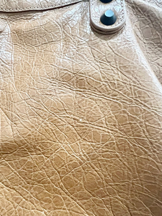 Balenciaga leather le city medium bag
