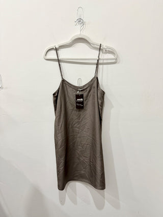 Brochu Walker silk slip mini dress, M