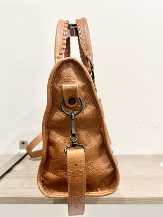 Balenciaga leather le city medium bag
