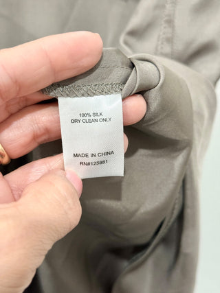 Brochu Walker silk slip mini dress, M