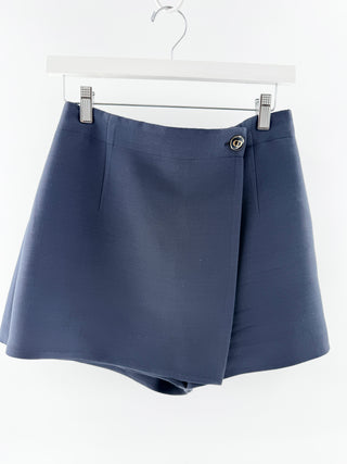 Christian Dior Dior wool silk wrap skort, 4