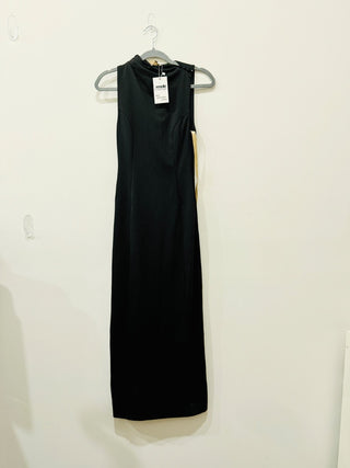 Meshki taylor draped crepe maxi dress, XS