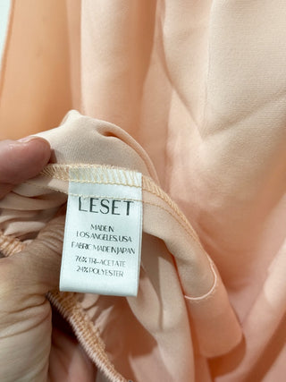 Leset satin top open back, XS