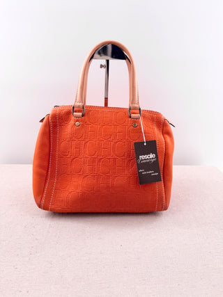 Carolina Herrera andy boston leather bag