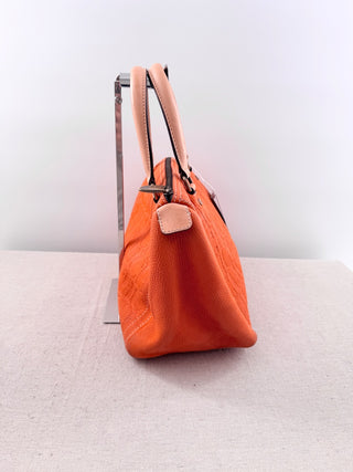 Carolina Herrera andy boston leather bag