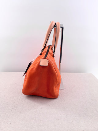 Carolina Herrera andy boston leather bag